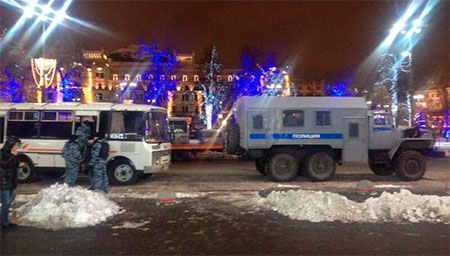 ЕВРОМАНЕЖКА. В центр Москвы стягивают ментов и военных к началу «Евроманежки»