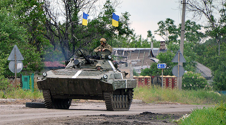 РУССКО-УКРАИНСКАЯ ВОЙНА. Ожесточенные бои за город Марьинка