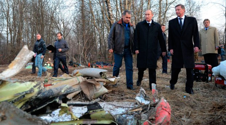 КАТЫНЬ-2. Трупы убитых поляков в теракте под Смоленском русские подменили