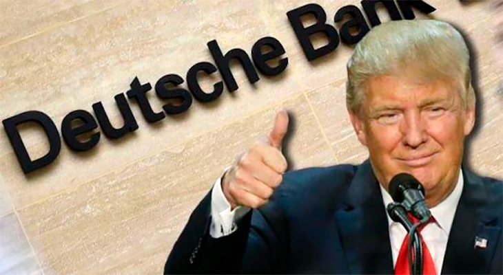 РУССКИЙ СЛЕД. Конгресс США заподозрил Deutsche Bank в «русских связях» Трампа